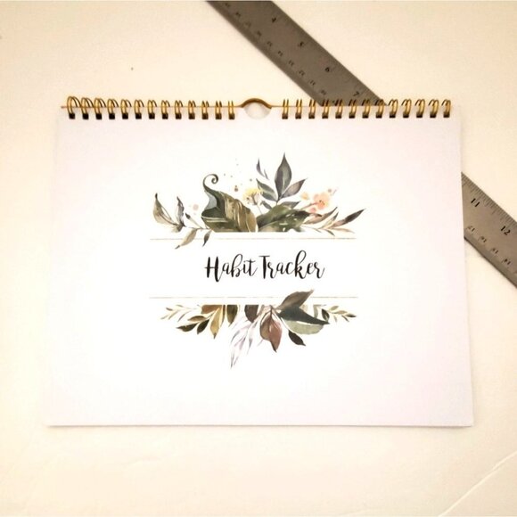 Monthly Calendar Goal Setting Habit Tracker - Picture 3 of 3